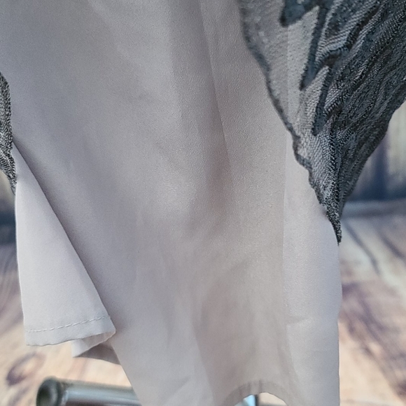 VINTAGE Sportmax embroidery Sheer Lace skirt - Picture 4 of 9